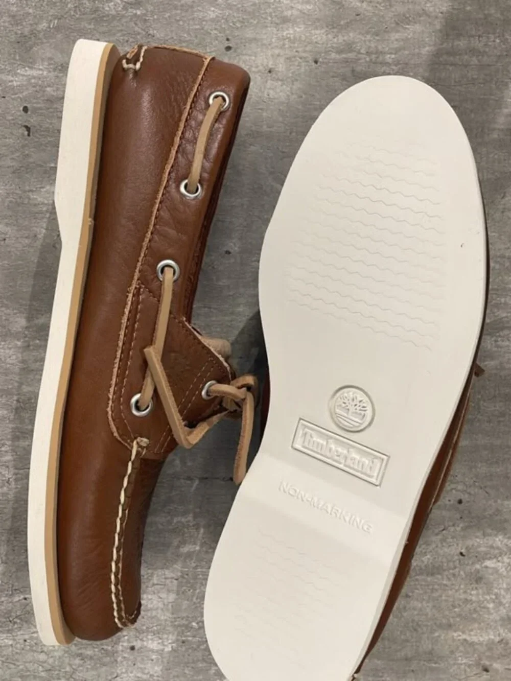 TIMBERLAND MEN'S CLASSIC BOAT SHOE RUST FULL GRAIN A4187-EM6 ALL SIZES